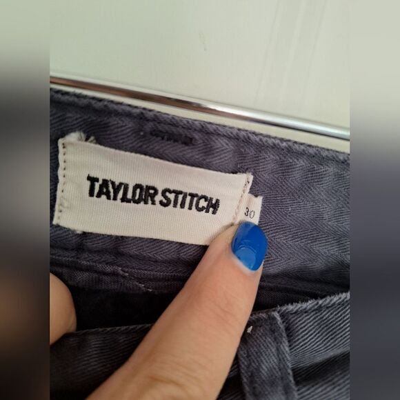 Taylor Stitch blue chinos slim pant size 30 - Picture 2 of 11